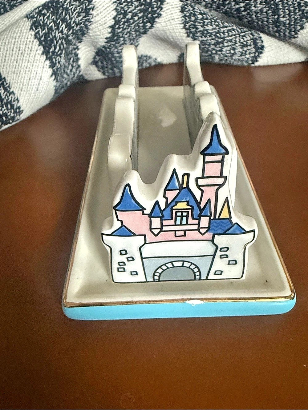 Disneyland Castle Serving Tray White & Blue